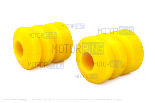 Отбойник заднего амортизатора желтый полиуретан CS20 Comfort для ВАЗ 2108-21099, 2113-2115