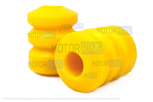 Отбойник заднего амортизатора желтый полиуретан CS20 Comfort для ВАЗ 2108-21099, 2113-2115_1