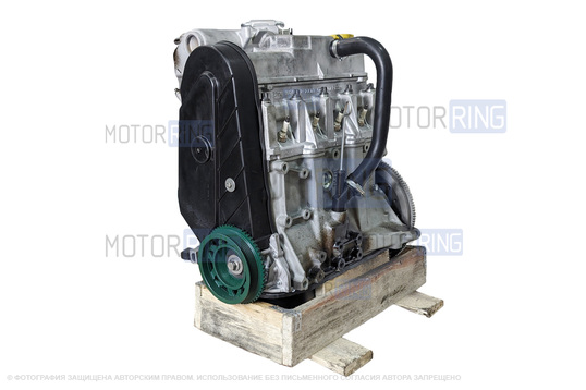 Двигатель ВАЗ 2111 в сборе с впускным и выпускным коллектором для инжекторных ВАЗ 2108-21099, 2110-2112, 2113-2115_1