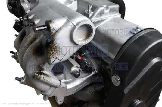 Двигатель ВАЗ 2111 в сборе с впускным и выпускным коллектором для инжекторных ВАЗ 2108-21099, 2110-2112, 2113-2115