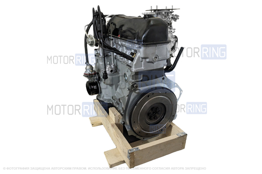 Двигатель ВАЗ 11186 в сборе с впускным и выпускным коллектором для Лада Гранта, Калина 2_1