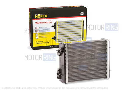Радиатор отопителя Hofer для ВАЗ 2101-2107, Лада 4х4 (Нива)_1