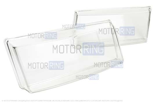 Комплект гладких стекол передних фар производства Bosch для ВАЗ 2110-2112_1