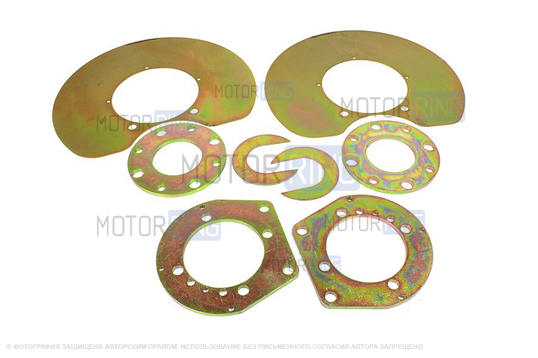 Комплект шайб GTS для установки задних дисковых тормозов для ВАЗ 2101-2107_1