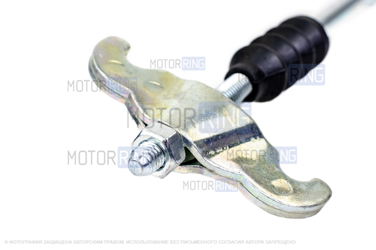Планка крепления тросов ручника нового образца для ВАЗ 2108-21099, 2113-2115
