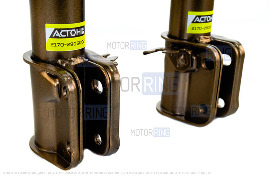 Стойки передние масляные АСТОН с занижением 90 мм для ВАЗ 2110-2112