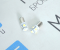 Светодиодные лампы T10 BA9S 5LED белые 1050_0