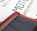 Защитная накладка на задний бампер Тюн-Авто для Лада Приора 2 хэтчбек с 2013 г.в._9
