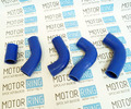 Патрубки радиатора силиконовые синие для автомобилей с двигателем 406_7