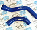 Патрубки радиатора силиконовые синие для автомобилей с двигателем Cummins после 2012 г._5