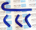 Патрубки печки силиконовые синие для автомобилей с двигателем Chrysler _5