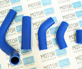 Патрубки радиатора силиконовые синие для автомобилей с двигателем 402_4