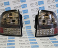Светодиодные задние фонари ProSport Techno RS-09585 для Лада Приора тонированные, хром корпус_10