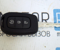 Пульт ключа дистанционного управления на 3 кнопки с чипом Renault HITAG 3 PCF 7939 (Renault Start - кнопка автозапуска)_5