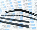 Дефлекторы Voron Glass серия Samurai гибкие для Лада Калина, Калина 2 универсал_0