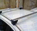Багажник ЕвроДеталь с аэродинамическими поперечинами на интегрированные рейлинги для Лада Веста СВ, СВ Кросс_0