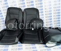 ХалявING! Обивка сидений (не чехлы) экокожа черная перфорация для ВАЗ 2108-21099, 2113-2115,  Нива 2131 5 дверная (длинная)_11