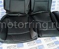 ХалявING! Обивка сидений (не чехлы) экокожа черная перфорация для ВАЗ 2108-21099, 2113-2115,  Нива 2131 5 дверная (длинная)_8