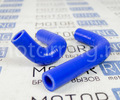 Патрубки печки силиконовые синие под алюминиевый радиатор для карбюраторных ВАЗ 2101-2107_9