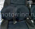 Обивка сидений (не чехлы) ткань с алькантарой для Лада Приора хэтчбек, универсал_15