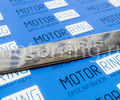 Накладка на задний бампер хромированная с надписью для Hyundai Solaris седан с 2014 г.в._9