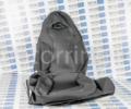 Обивка (не чехлы) сидений Recaro ткань с алькантарой (цветная строчка Соты) для ВАЗ 2108-21099, 2113-2115, 5-дверной Нива 2131_0