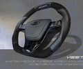 Анатомическое рулевое колесо Ferrum Group Exclusive со вставками из алькантары для Лада Веста, Икс Рей, Ларгус FL_9