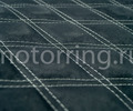 Обивка сидений (не чехлы) ткань с алькантарой (цветная строчка Ромб, Квадрат) для ВАЗ 2107_14