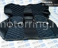 Комплект анатомического салона Recaro в сборе экокожа с алькантарой (строчка Соты) для 3-дверную Лада 4х4 (Нива) 21213, 21214_23