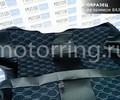 Комплект анатомического салона Recaro в сборе экокожа с алькантарой (строчка Соты) для 3-дверную Лада 4х4 (Нива) 21213, 21214_25