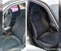 Комплект анатомического салона Recaro в сборе экокожа с алькантарой (цветная строчка Ромб/Квадрат) для ВАЗ 2111, 2112, Лада Приора хэтчбек, универсал_29