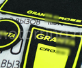 Ворсовые коврики панели приборов Cross с флуоресцентным указанием модели для Лада Гранта, Гранта FL_6