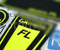 Ворсовые коврики панели приборов FL с флуоресцентным указанием модели для Лада Гранта, Гранта FL_13