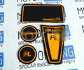 Ворсовые коврики панели приборов FL с флуоресцентным указанием модели для Лада Гранта, Гранта FL_10