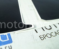 Комплект черных накладок (наклейки) стоек дверей для Лада Ларгус, Ларгус FL_7