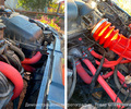 Патрубки двигателя 2112 армированный каучук красные для 16 кл ВАЗ 2110, 2111, 2112_16