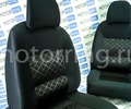 Комплект тканевых сидений от Приора 2 адаптированных для 5-дверной Лада 4х4, Нива Легенд_6