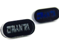 Дефлектор воздуховода в стиле AMG с надписью и изменяемой LED подсветкой для Лада Гранта, Гранта FL_18