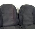 Обивка сидений (не чехлы) черная Искринка для Лада Приора 2 хэтчбек_12