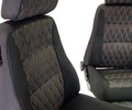 Комплект тканевых передних сидений Ромб с салазками для 3-дверной Лада 4х4_11