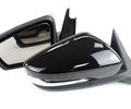 Черные лаковые боковые зеркала в стиле Гранты с Эконом регулировкой и повторителем поворотника для ВАЗ 2104, 2105, 2107_0