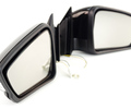 Черные лаковые боковые зеркала в стиле Гранты с Эконом регулировкой и повторителем поворотника для ВАЗ 2104, 2105, 2107_9