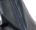 Кожух МКПП Sal-Man синяя строчка с рамкой хром для Лада Калина 2, Гранта, Гранта FL, Датсун_8