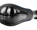 Ручка КПП Sal-Man в стиле Весты с черной вставкой и пыльником с синей прострочкой для ВАЗ 2108-21099_19