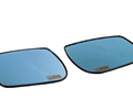 Комплект зеркальных элементов (стекол) SALINA Люкс с голубым антибликовым покрытием и обогревом для Лада Калина, Калина 2, Гранта седан_0