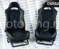 Комплект анатомического салона Recaro в сборе (черная ткань, центр Скиф) для 3-дверную Лада 4х4 (Нива) 21213, 21214_7