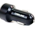USB адаптер на 2 слота с вольтметром от прикуривателя автомобиля CARLINE_4