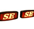 LED повторители поворотника TheBestPartner оранжевые с разъемом в черном корпусе с надписью SE для ВАЗ 2108-21099, 2110-2112, 2113-2115, Лада Калина, Приора, Гранта_0