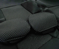 Обивка сидений (не чехлы) центр Ультра под цельный задний ряд сидений для Лада Гранта FL в комплектациях Standard, Classic, Comfort_9