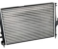 Радиатор охлаждения двигателя Рено под кондиционер для 16-клапанных Лада Ларгус, Рено Дастер, Логан, Сандеро_0